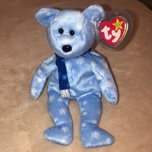 Ty Beanie Baby “1999 Holiday Teddy” NWT